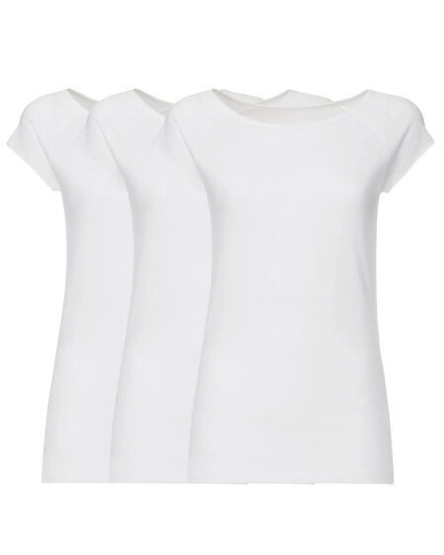 FellHerz 3er Pack Damen T-Shirt – Ansicht 4
