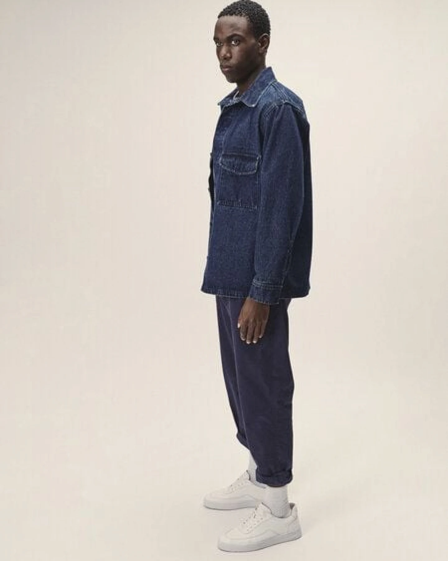 WOTE Denim Overshirt aus Bio-Baumwolle – Ansicht 4