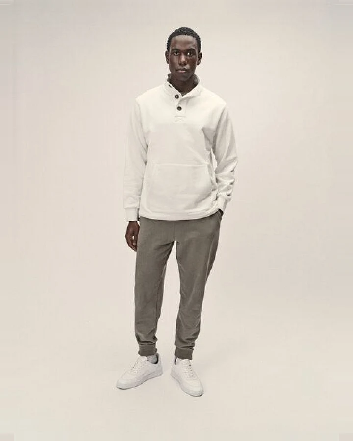 WOTE Stehkragen Sweatshirt aus Bio-Baumwolle