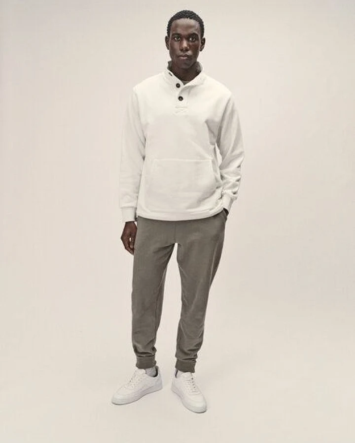 WOTE Stehkragen Sweatshirt aus Bio-Baumwolle