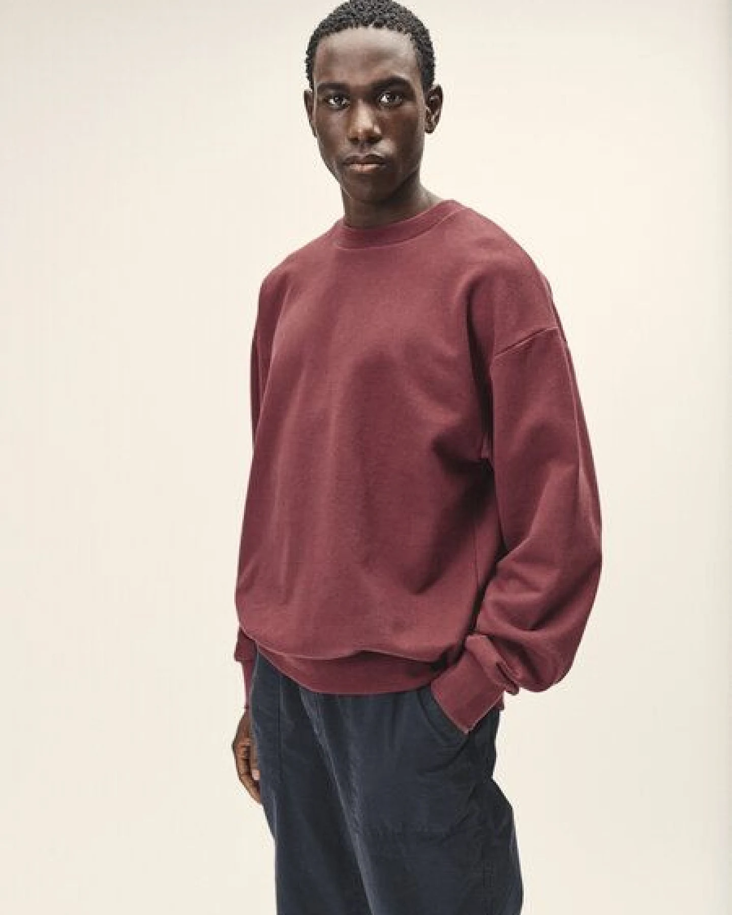 WOTE Sweatshirt Oversized aus Bio-Baumwolle – Ansicht 3