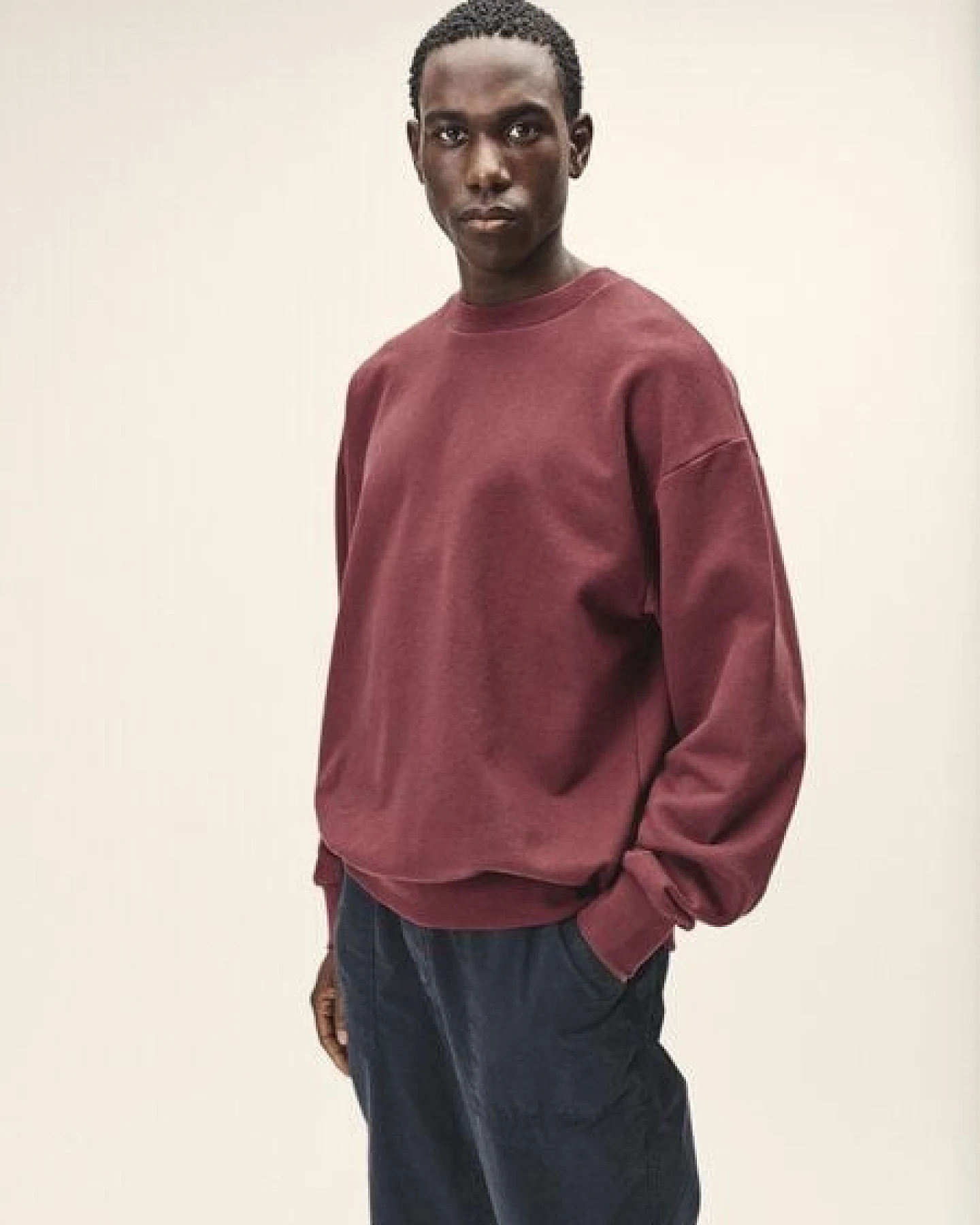 WOTE Sweatshirt Oversized aus Bio-Baumwolle – Ansicht 3