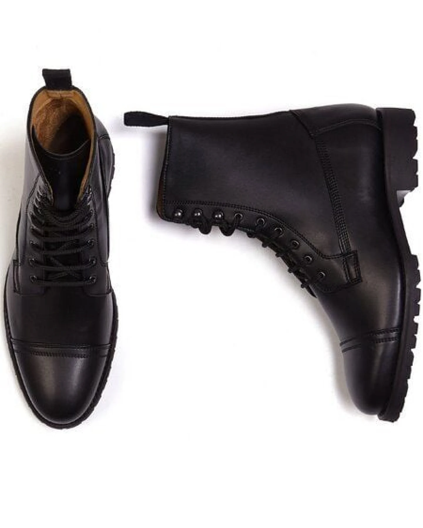 Will's Vegan Shop Goodyear Taktische Stiefel – Ansicht 3