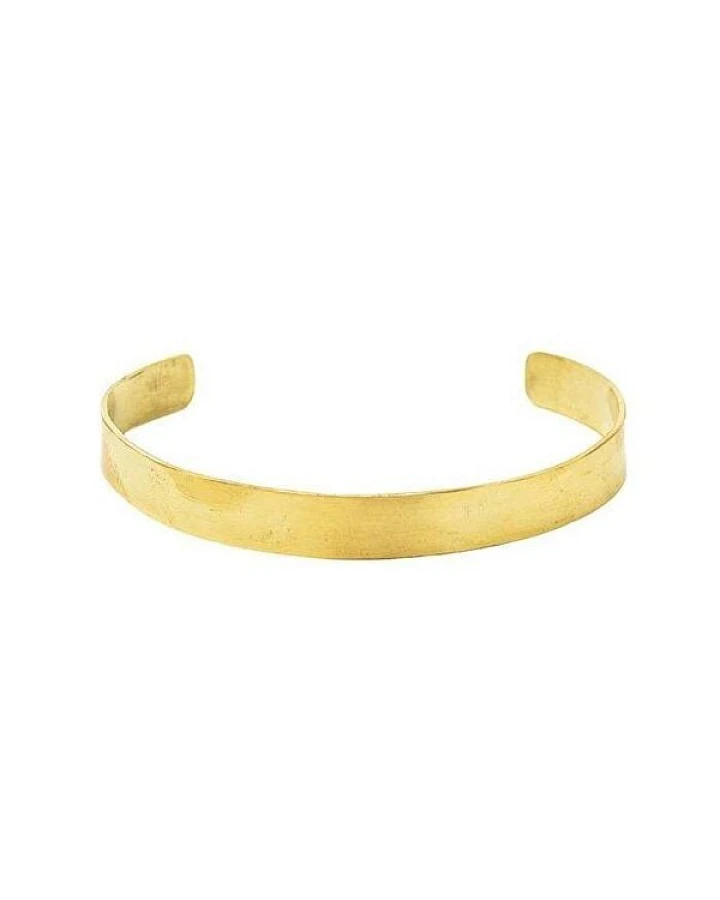 Swahili Coast Messing Armreif - SIMPLE - Recycling Messingschmuck