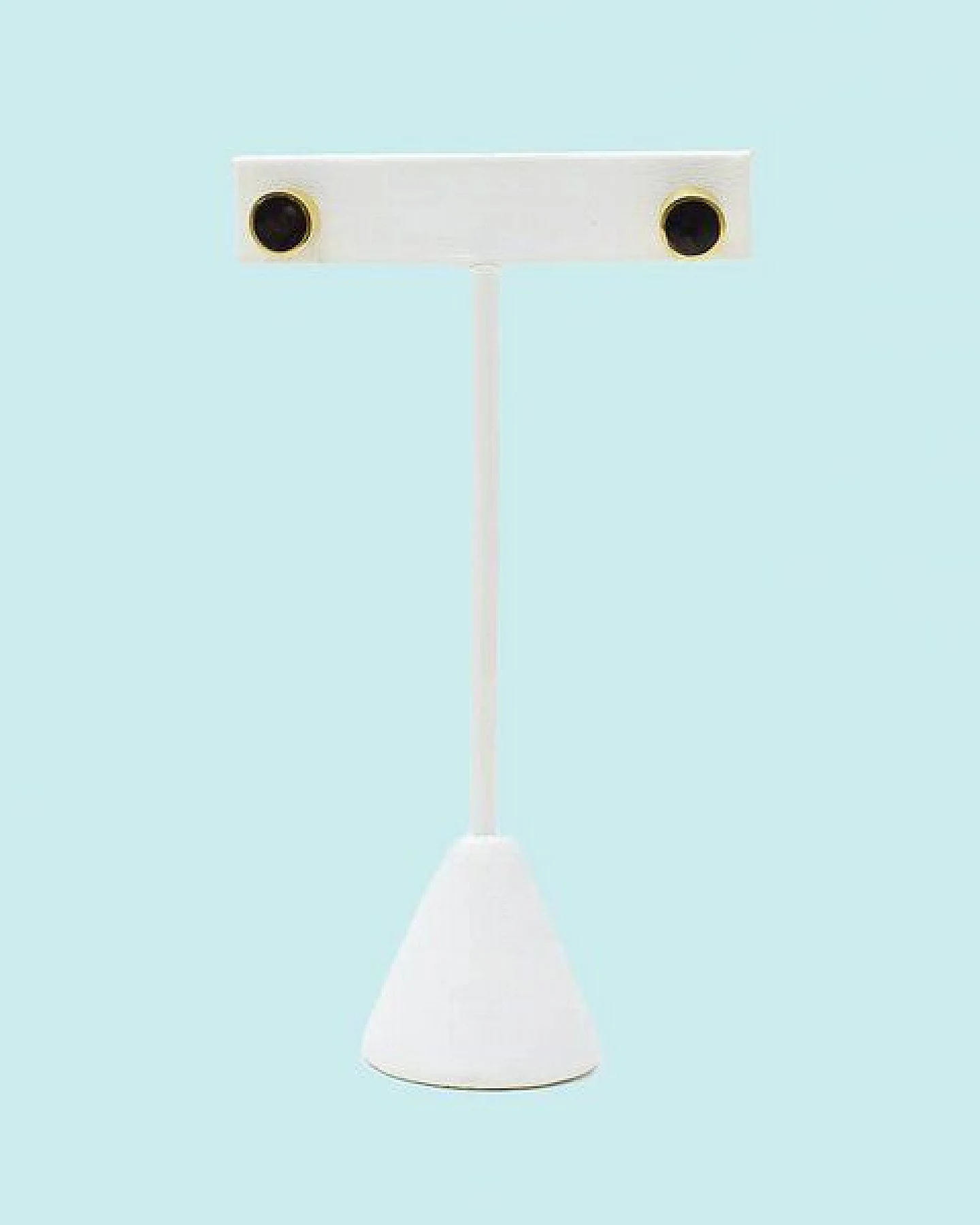 Swahili Coast Messing Ohrstecker - BONE & HORN DOTS - Recycling Messingschmuck – Ansicht 3