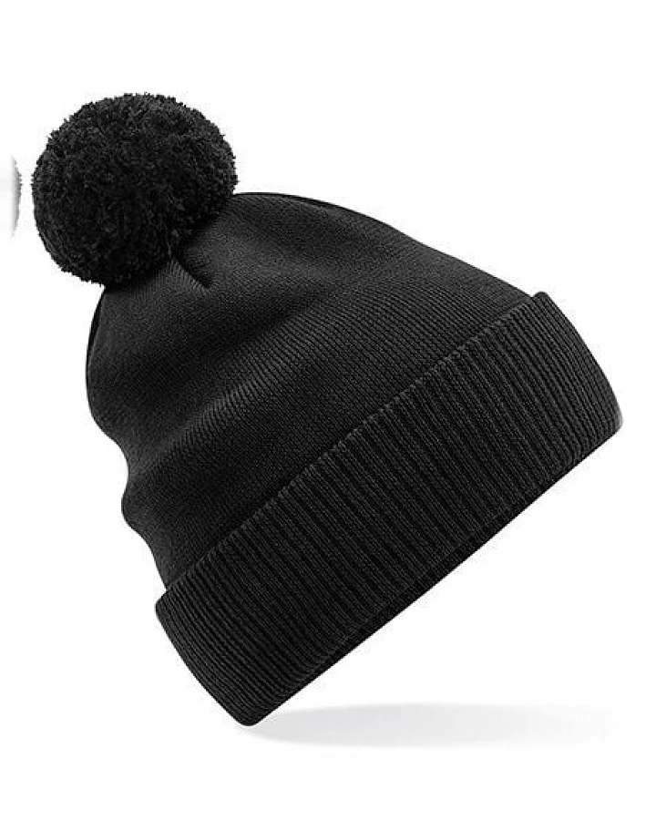 Beechfield Damen / Herren Bommelmütze Beanie Mütze Wintermütze Strickmütze