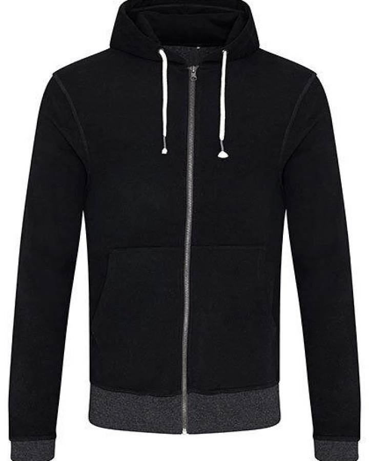 Ecologie by AWDis Okavango Sustainable Zoody Sweatjacke mit Kapuze