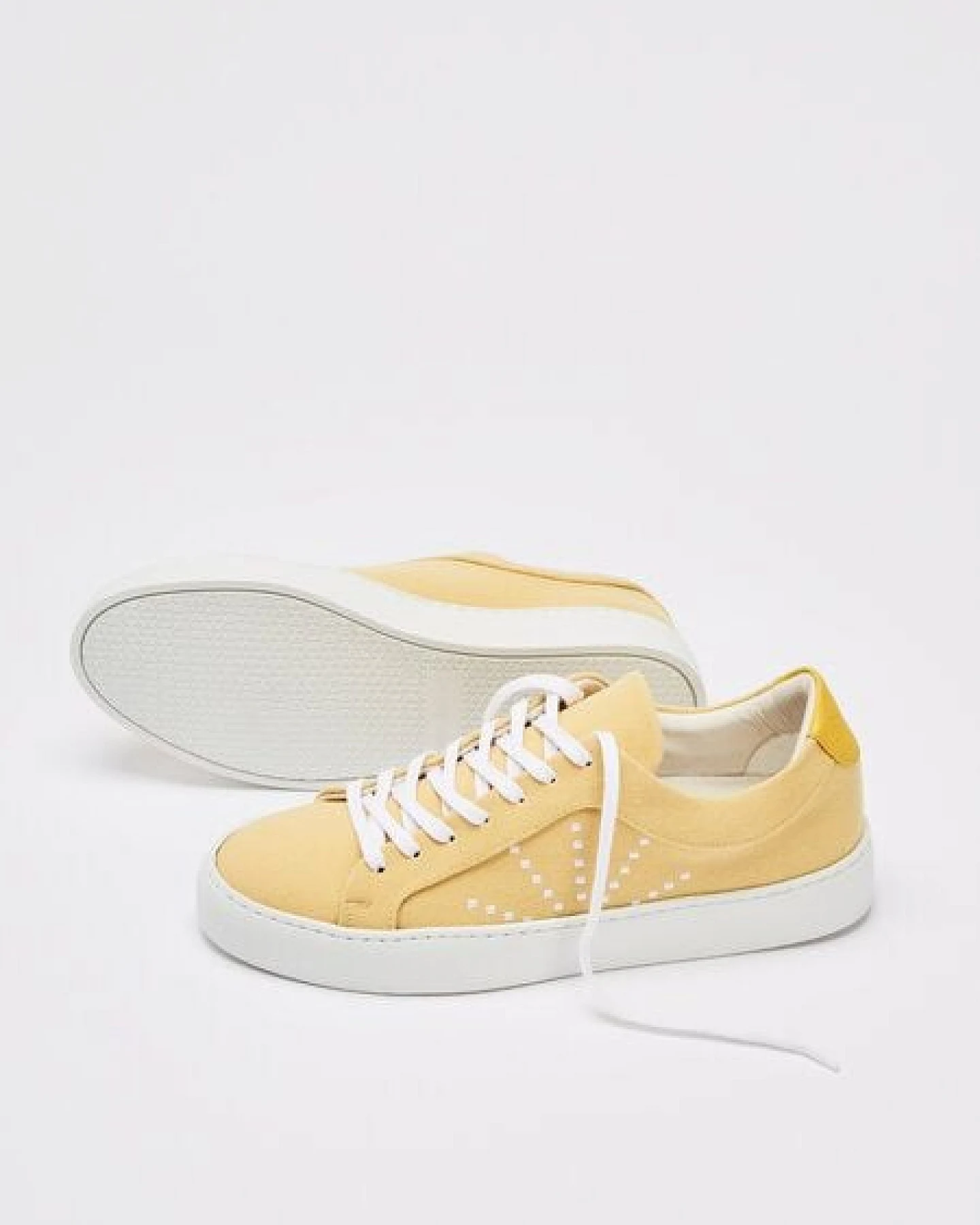 NINE TO FIVE #gràcia - minimalistischer Allround-Sneaker aus recyceltem Canvas – Ansicht 3