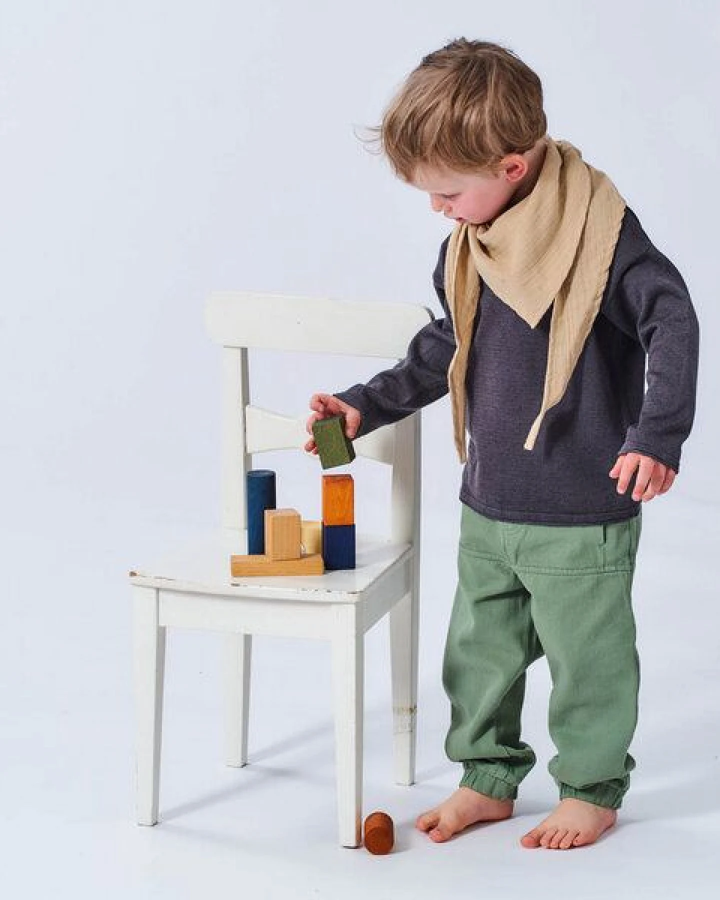 Sense Organics & friends in cooperation with GARY MASH Kinder Twillhose aus Bio-Baumwolle – Ansicht 2