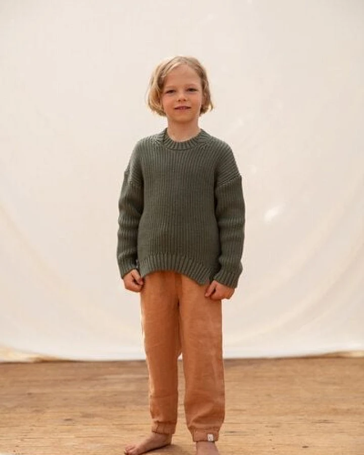 Matona Lange Hose für Kinder aus Leinen / Easy Pants