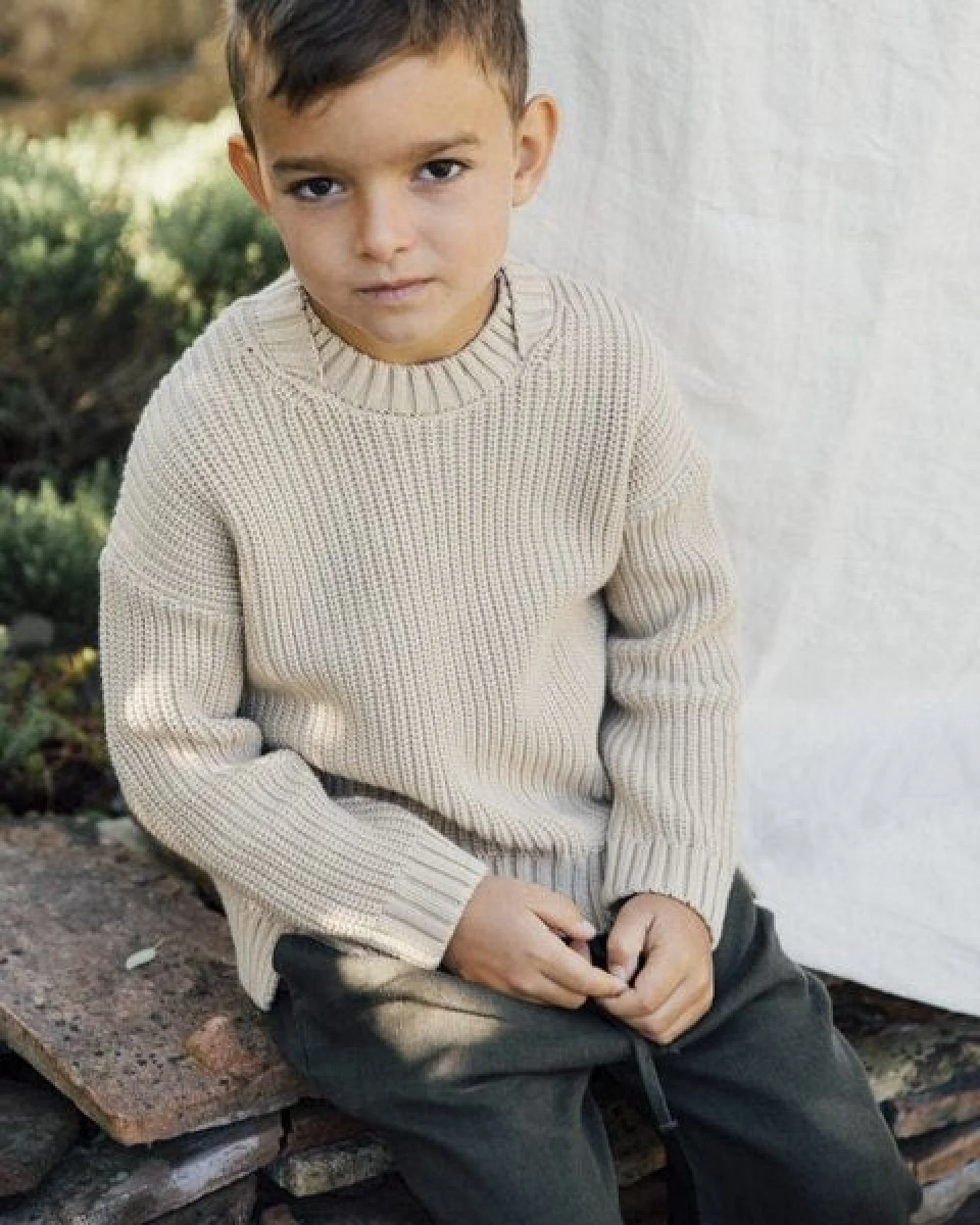 Matona Strickpullover für Kinder / Regular Cotton Sweater Kids – Ansicht 4