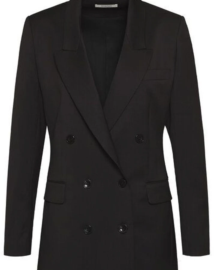 Wunderwerk Damen Blazer aus 100% Schurwolle "Metro double line blazer S100"