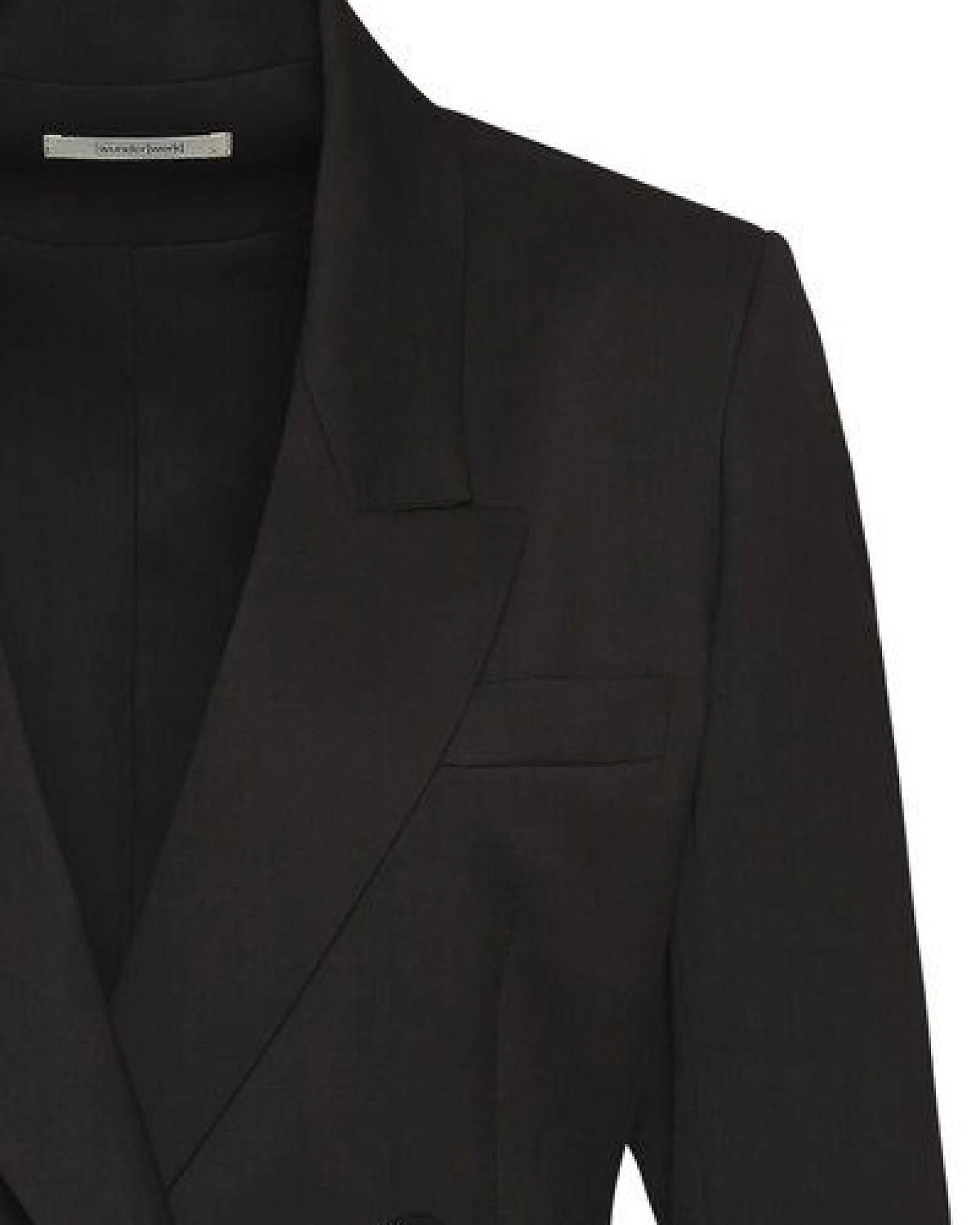 Wunderwerk Damen Blazer aus 100% Schurwolle "Metro double line blazer S100" – Ansicht 4