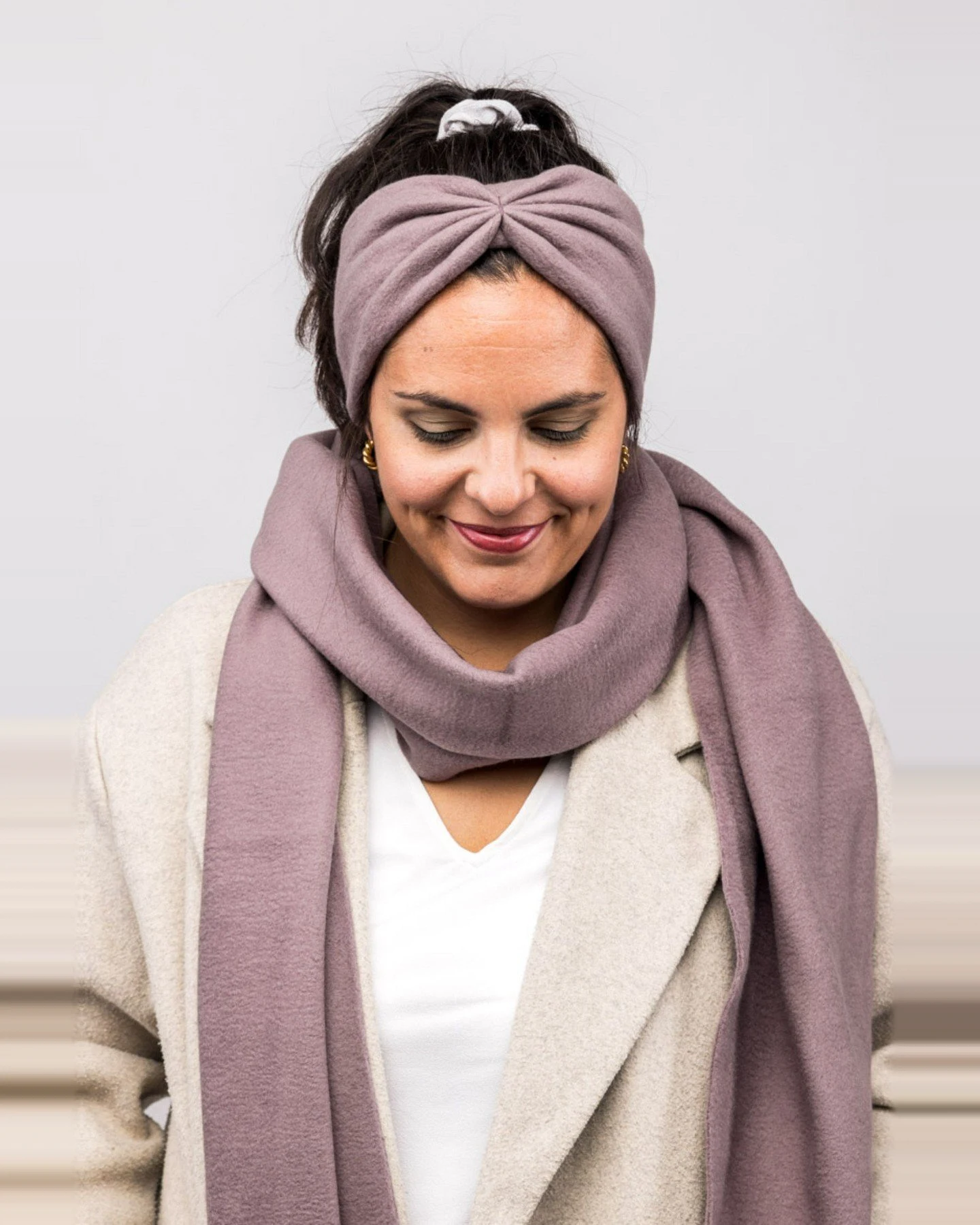 Stirnband Bow Fleece – Ansicht 3