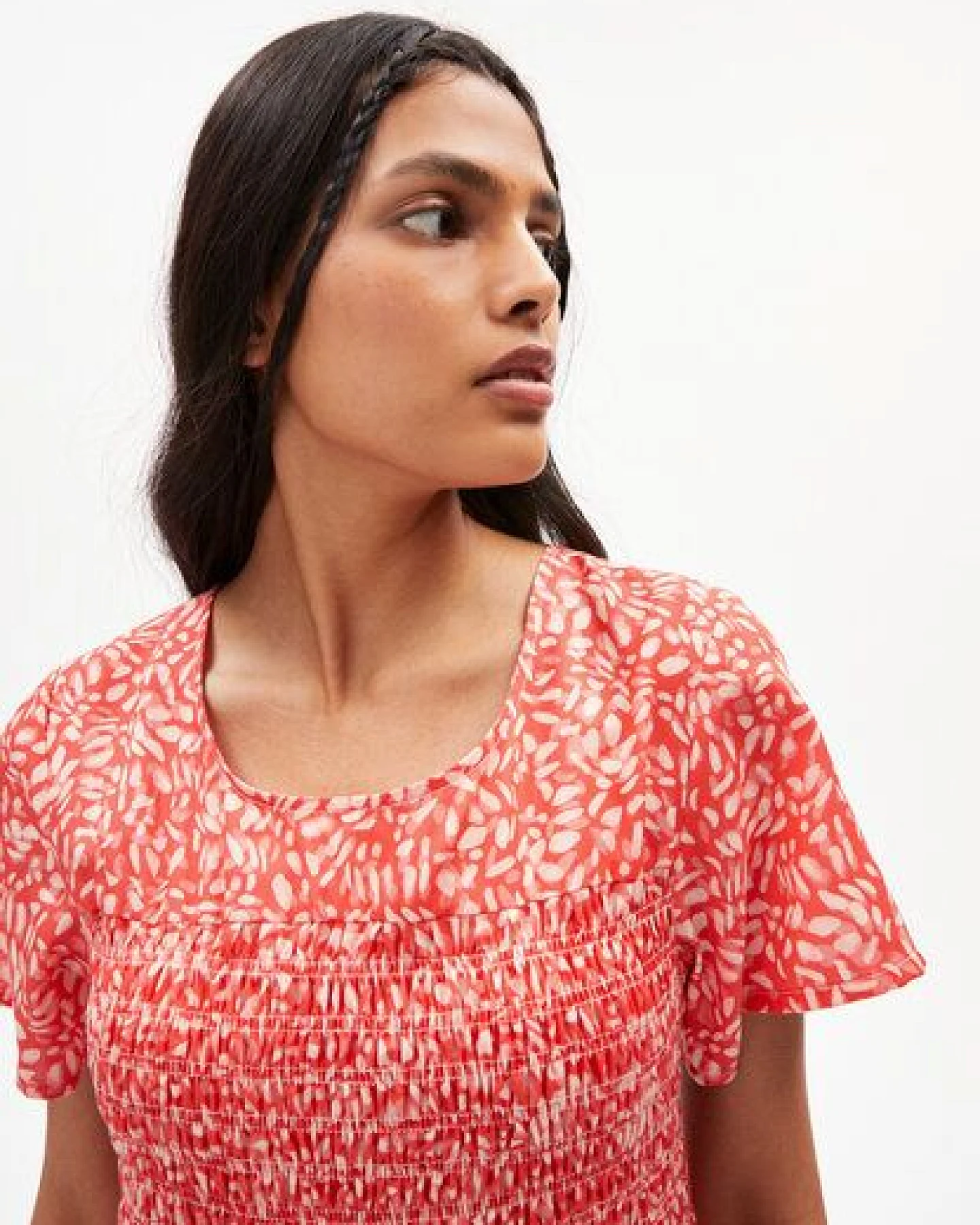 ARMEDANGELS HERAA WATER DOTS - Damen Webkleid mit 100% carbon-zero TENCEL Faseranteil – Ansicht 3