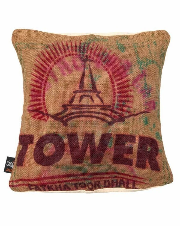 Rice&Carry RICE & CARRY Jute Kissenbezug