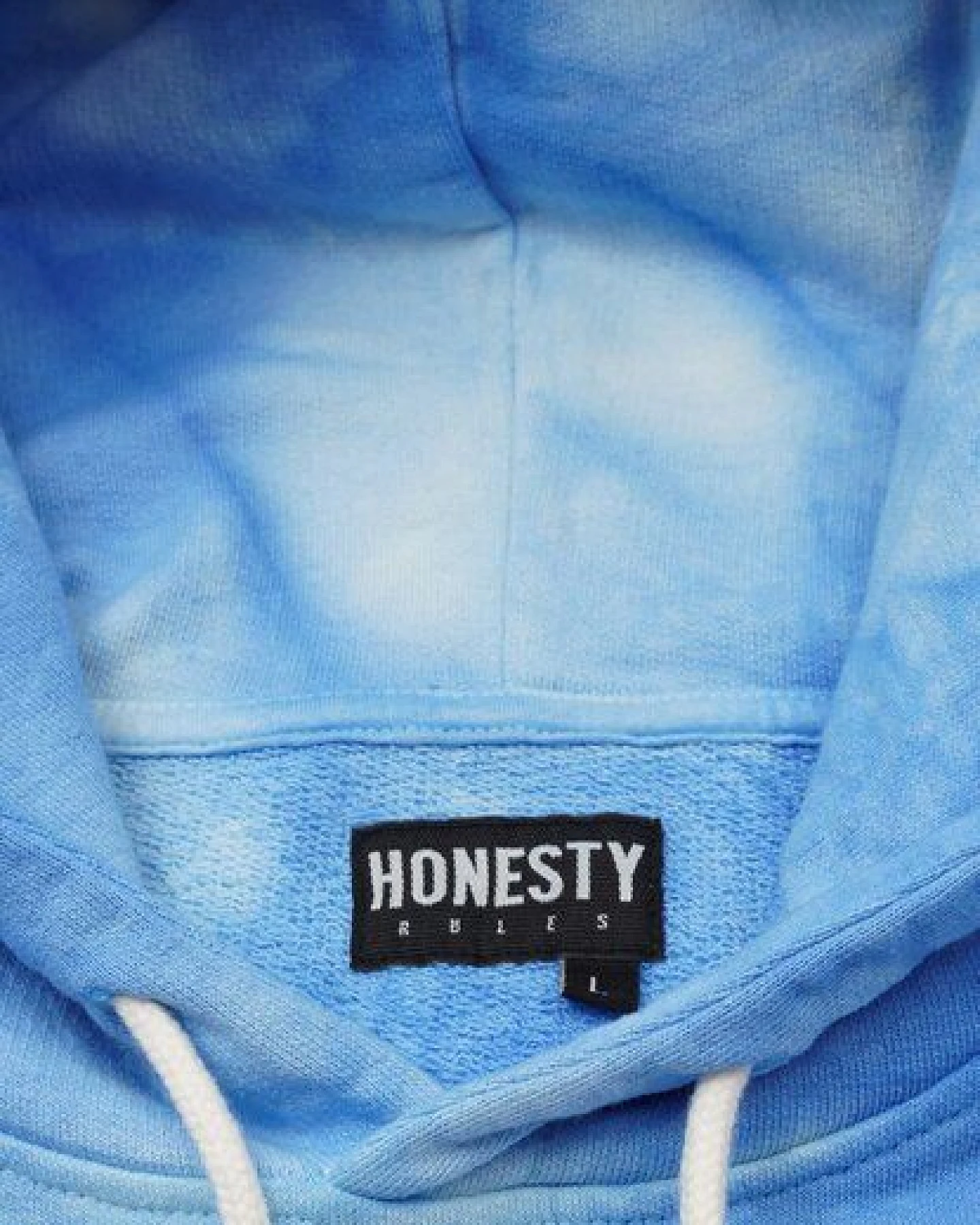 Honesty Rules Tie Dye Hooded – Ansicht 4