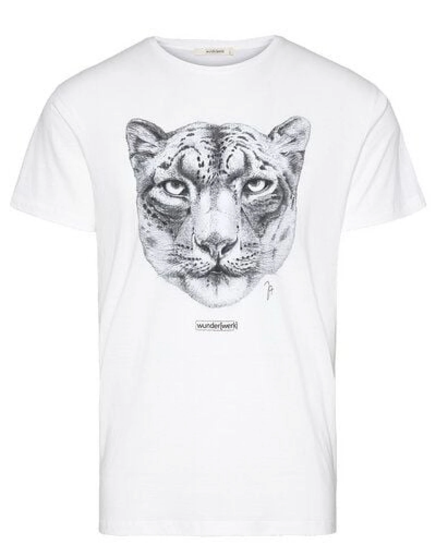 Wunderwerk Herren Tee "Tee snow leopard donation male" – Ansicht 3