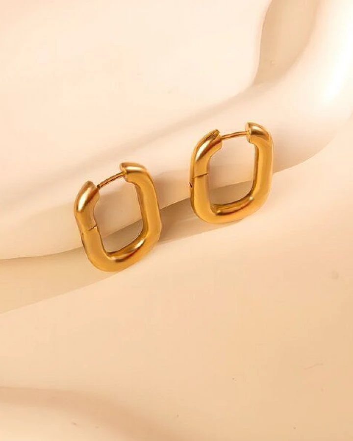 Ovale Bold Creolen ca. 28mm x 19mm von Elektropulli