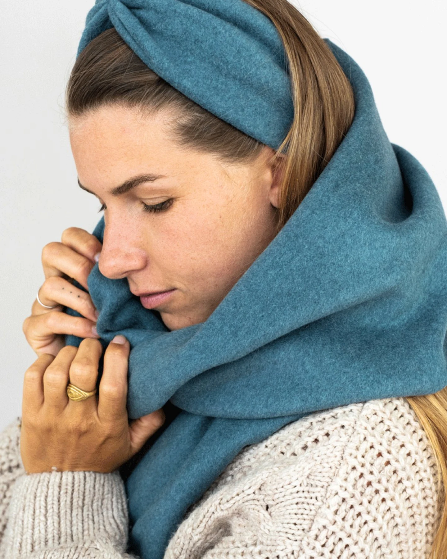 Stirnband Bow Fleece – Ansicht 2