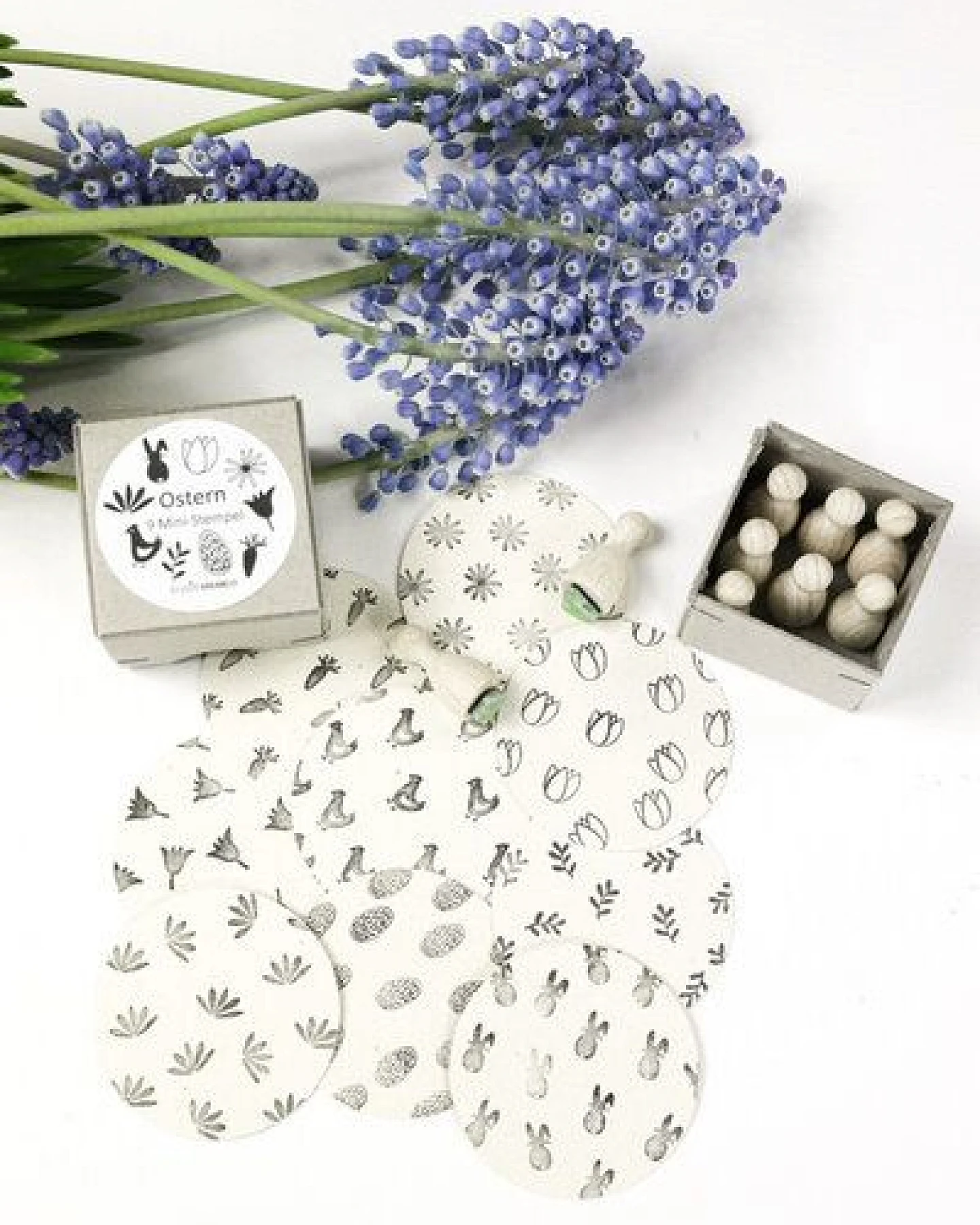 STUDIO KARAMELO Ministempel Set OSTERN – Ansicht 2