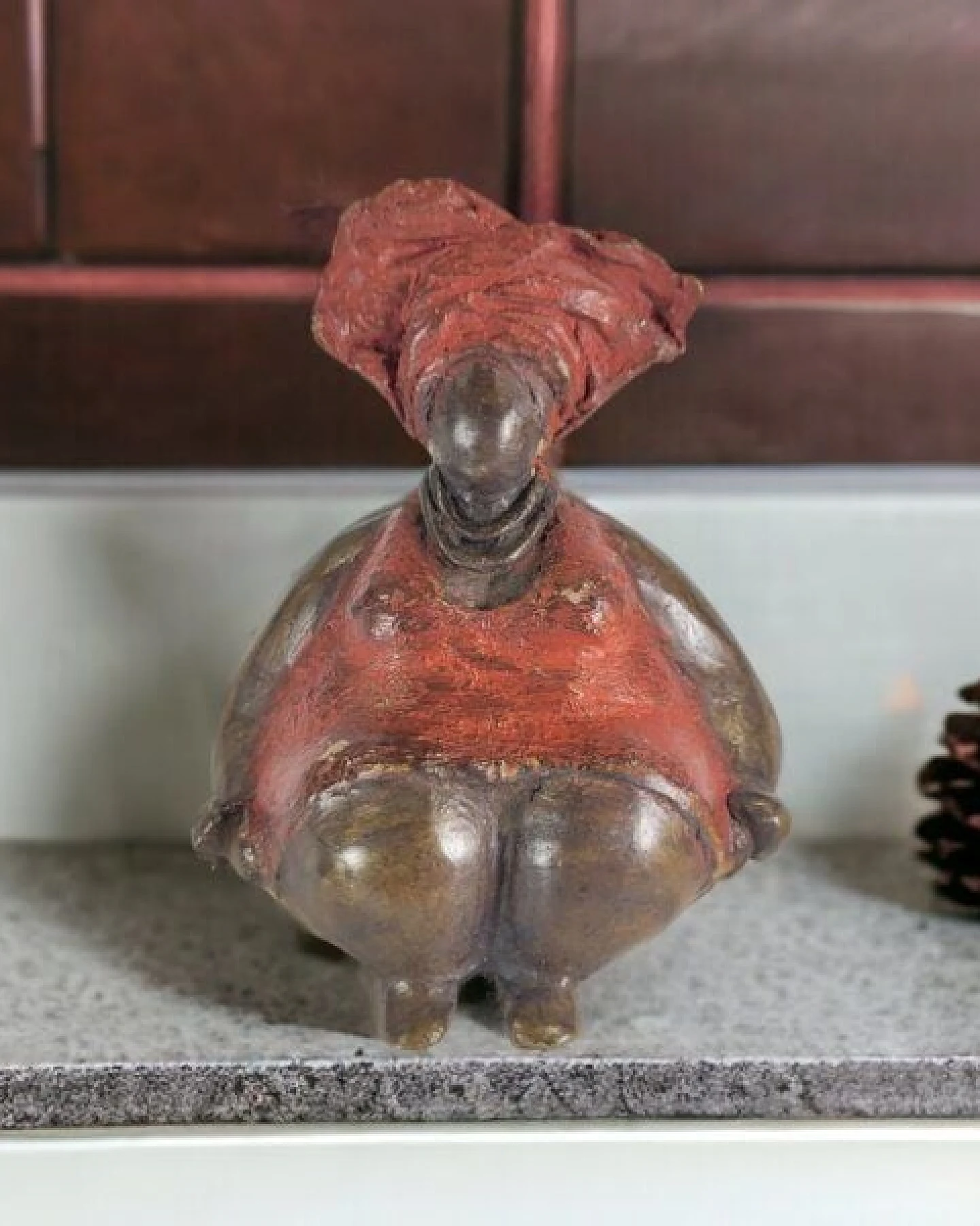 Moogoo Creative Africa Bronze-Skulptur "Bobaraba Henriette" Unikate by Hamidou – Ansicht 3