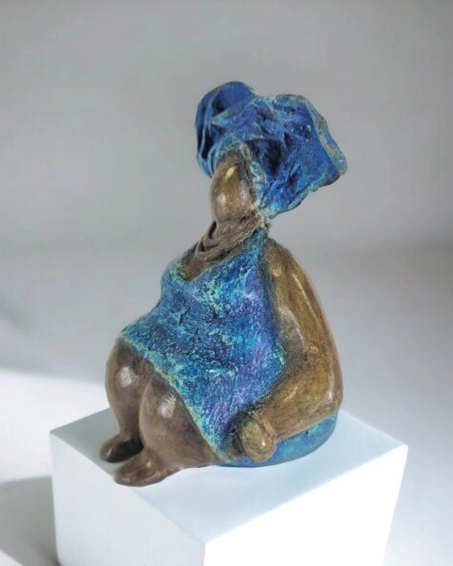 Moogoo Creative Africa Bronze-Skulptur "Bobaraba Henriette" Unikate by Hamidou – Ansicht 2