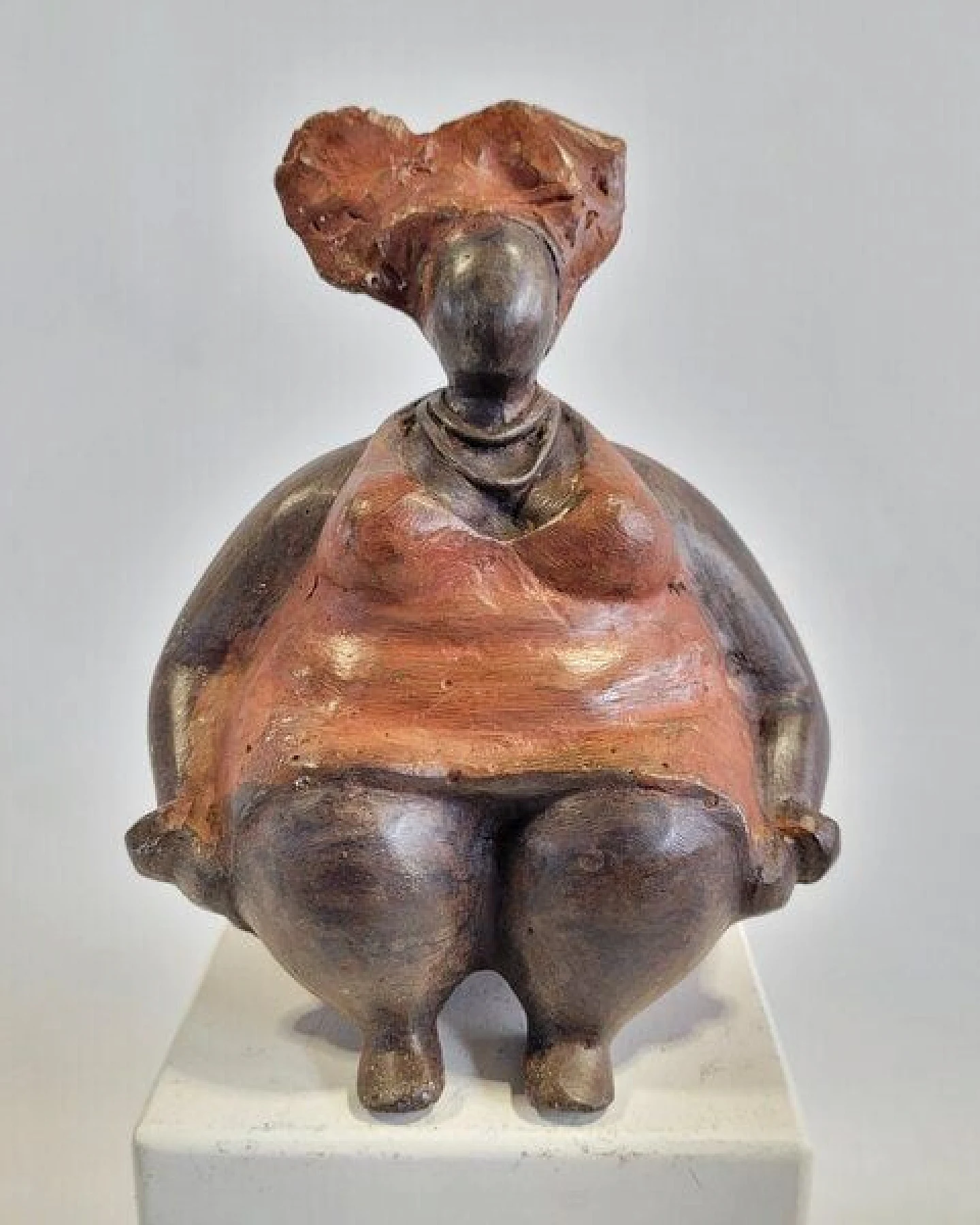Moogoo Creative Africa Bronze-Skulptur "Bobaraba Henriette" Unikate by Hamidou – Ansicht 3