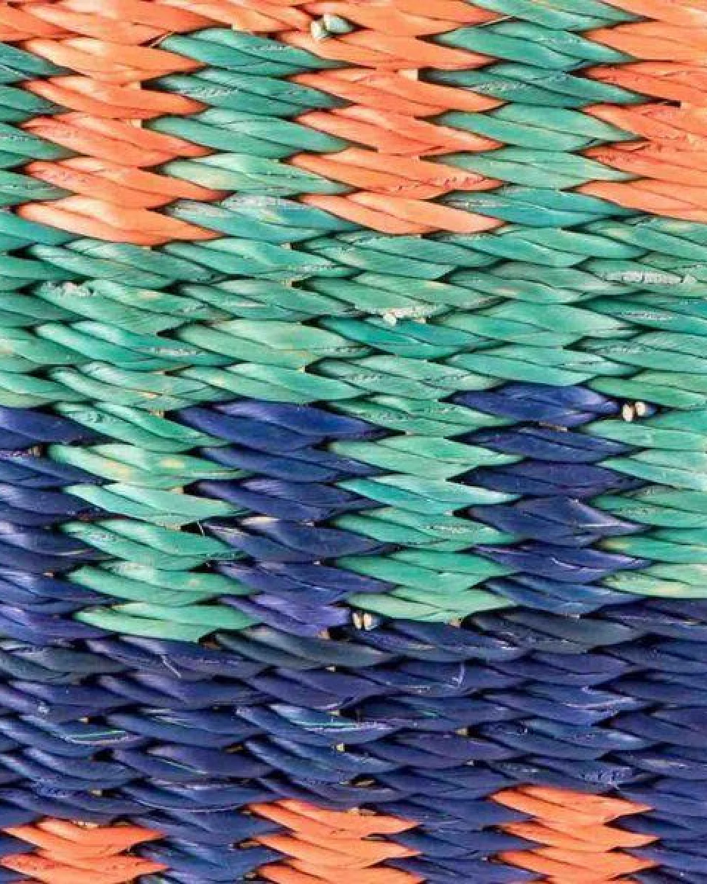 Kids Fair Trade Fahrradkorb - Yendi / Elmina - Handgewebt - The Basket Room – Ansicht 3