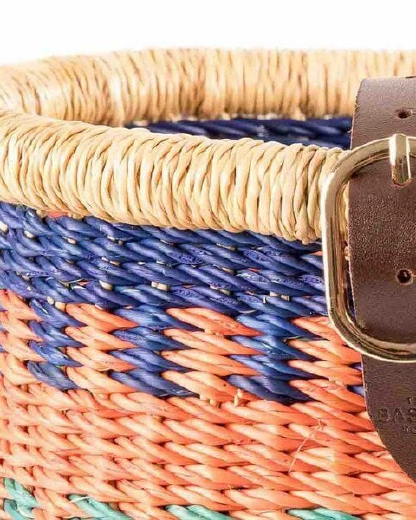 Kids Fair Trade Fahrradkorb - Yendi / Elmina - Handgewebt - The Basket Room – Ansicht 4