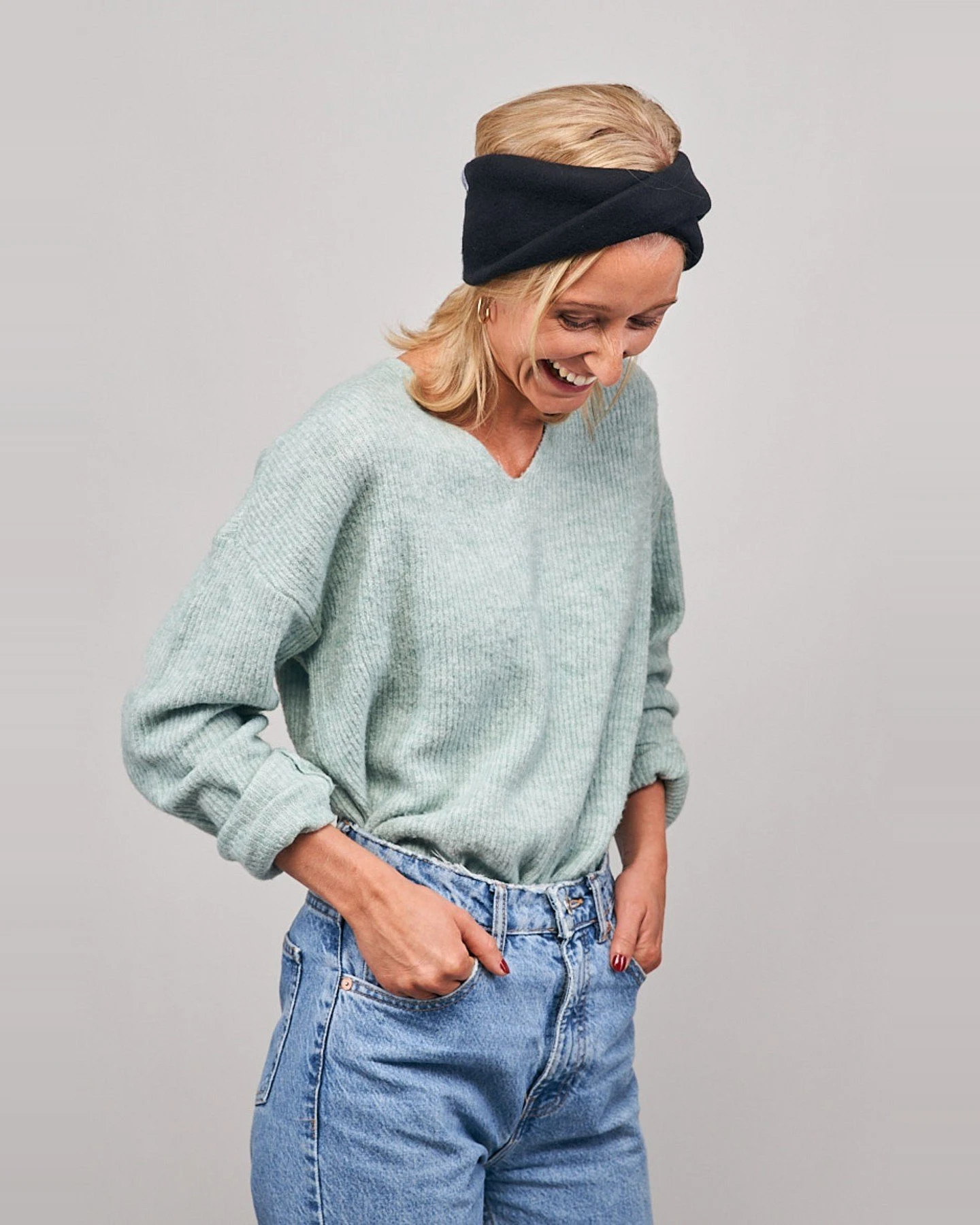 Stirnband Twist Fleece – Ansicht 3