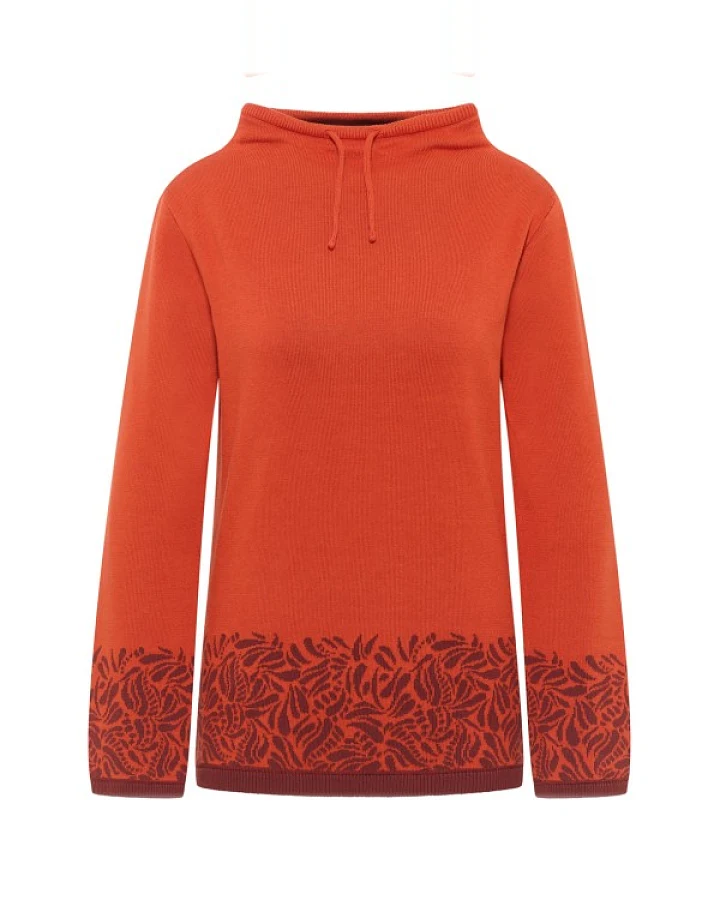 Tranquillo - Women's Jaquard-Pullover - Pullover Gr XS rot
