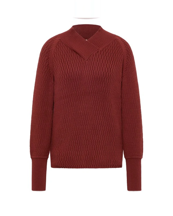 Tranquillo - Women's Lockerer Strickpullover - Pullover Gr XL rot