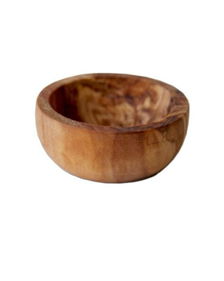 Olivenholz erleben Kleine Salzschale aus Olivenholz Ø 4 cm