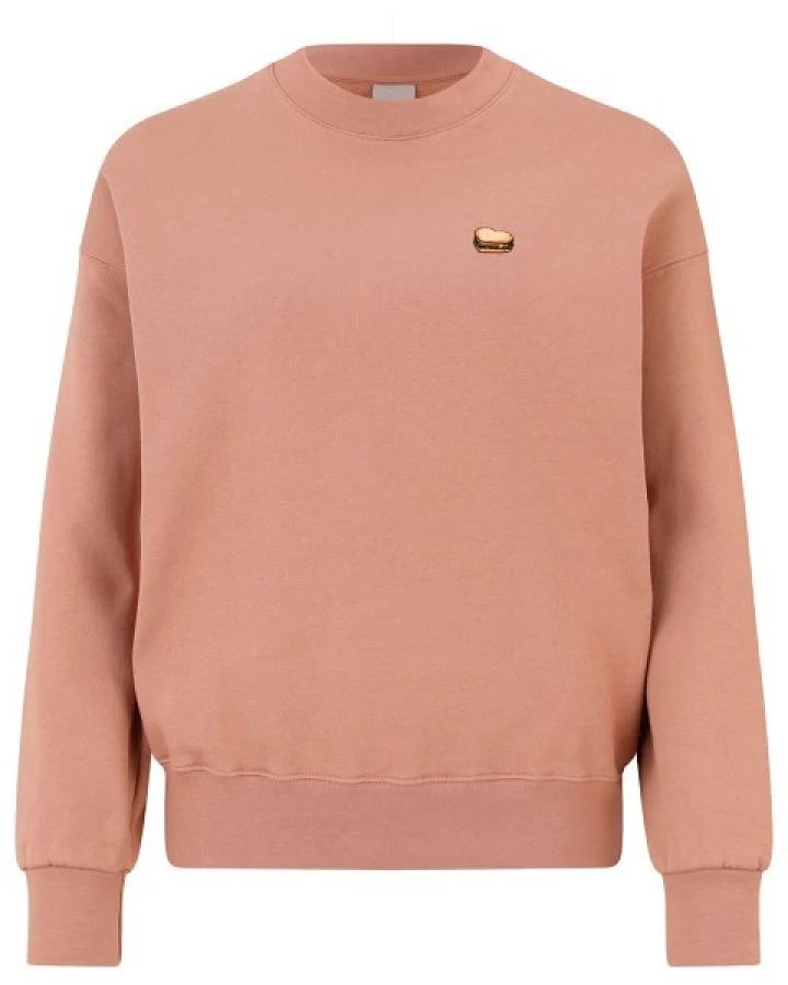 Iriedaily - Women's Burger Love Crewneck - Pullover Gr XS rosa