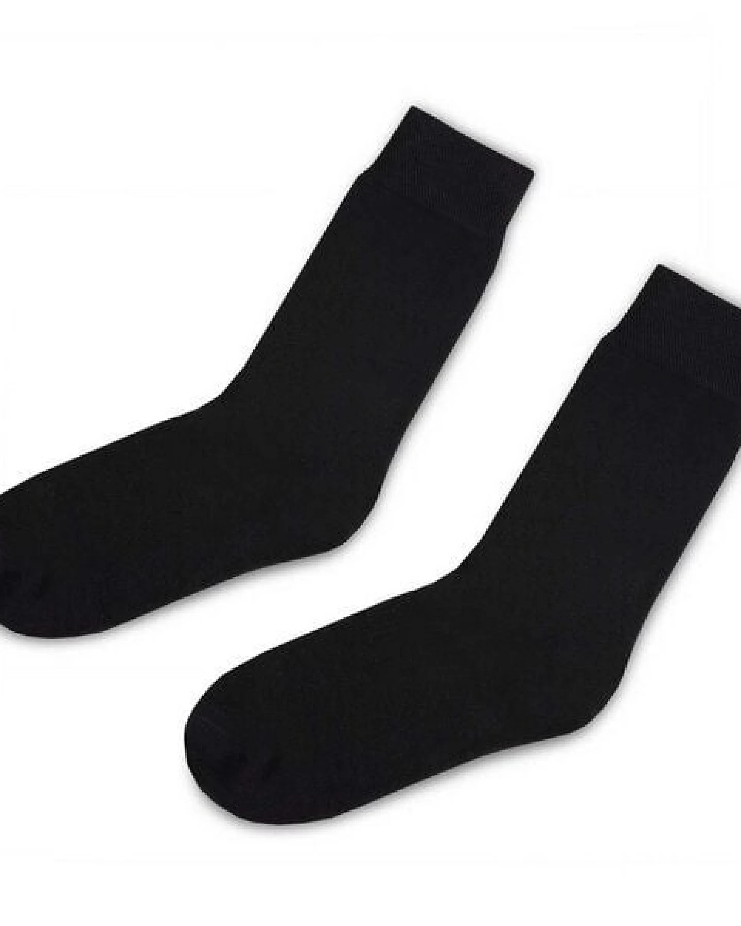 flat design by Mareike Kriesten 8 Paar Business-Socken aus Bio-Baumwolle schwarz, fair hergestellt in Portugal (EU) – Ansicht 3