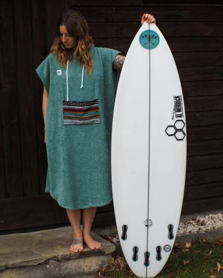 Zeachild Surfponcho Aztek Bio-Frotte