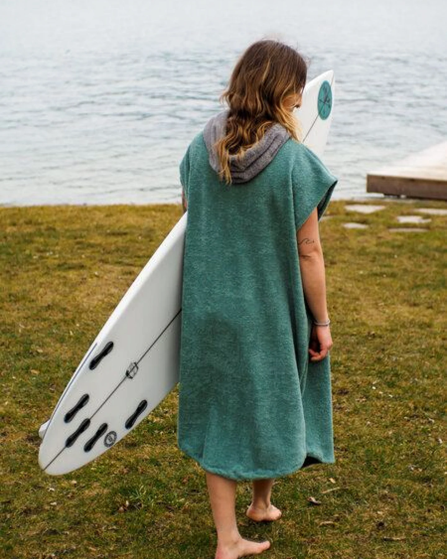 Zeachild Surfponcho Aztek Bio-Frotte – Ansicht 3