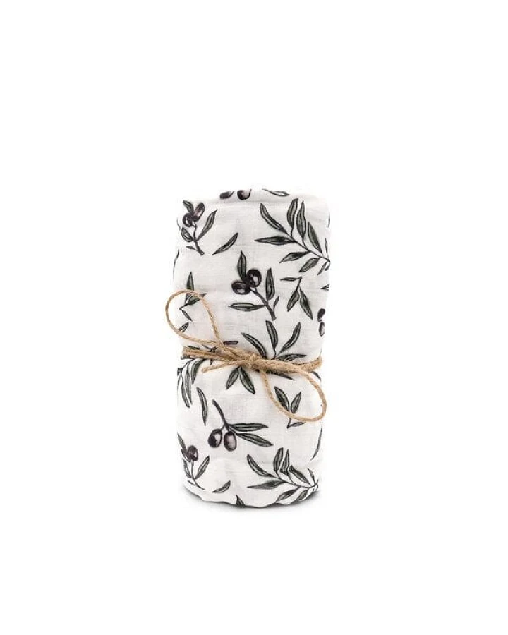 Hutch&Putch Mulltuch Bio Baumwolle • Olive Garden
