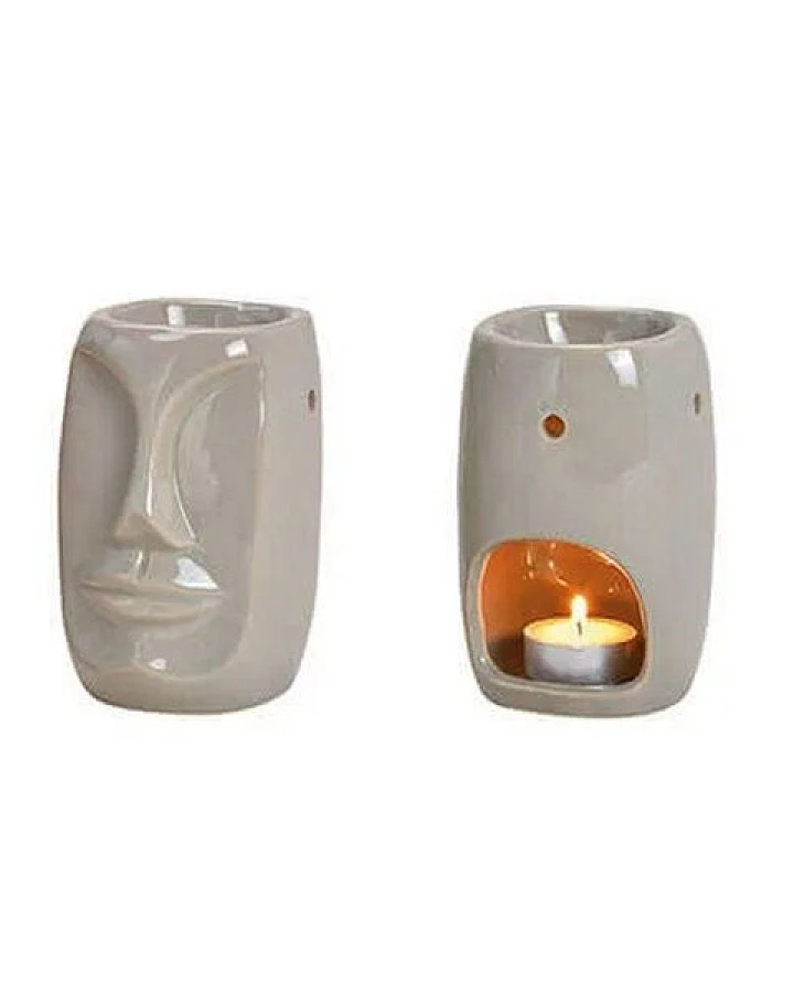 Mitienda Shop Duftlampe aus Keramik Gesicht