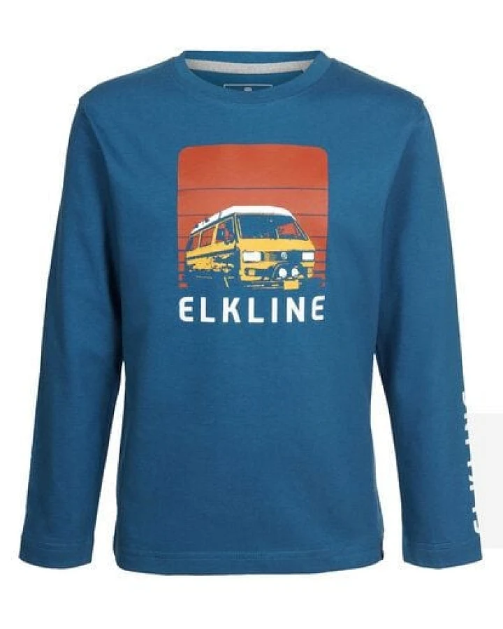 Elkline Kinder T-Shirt Challenge mit VW Bulli Print