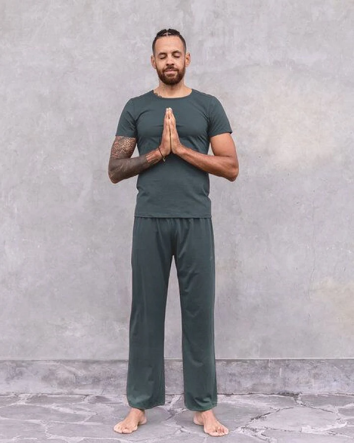 Jaya CARLOS - Männer - Hose für Yoga und Freizeit aus Biobaumwolle