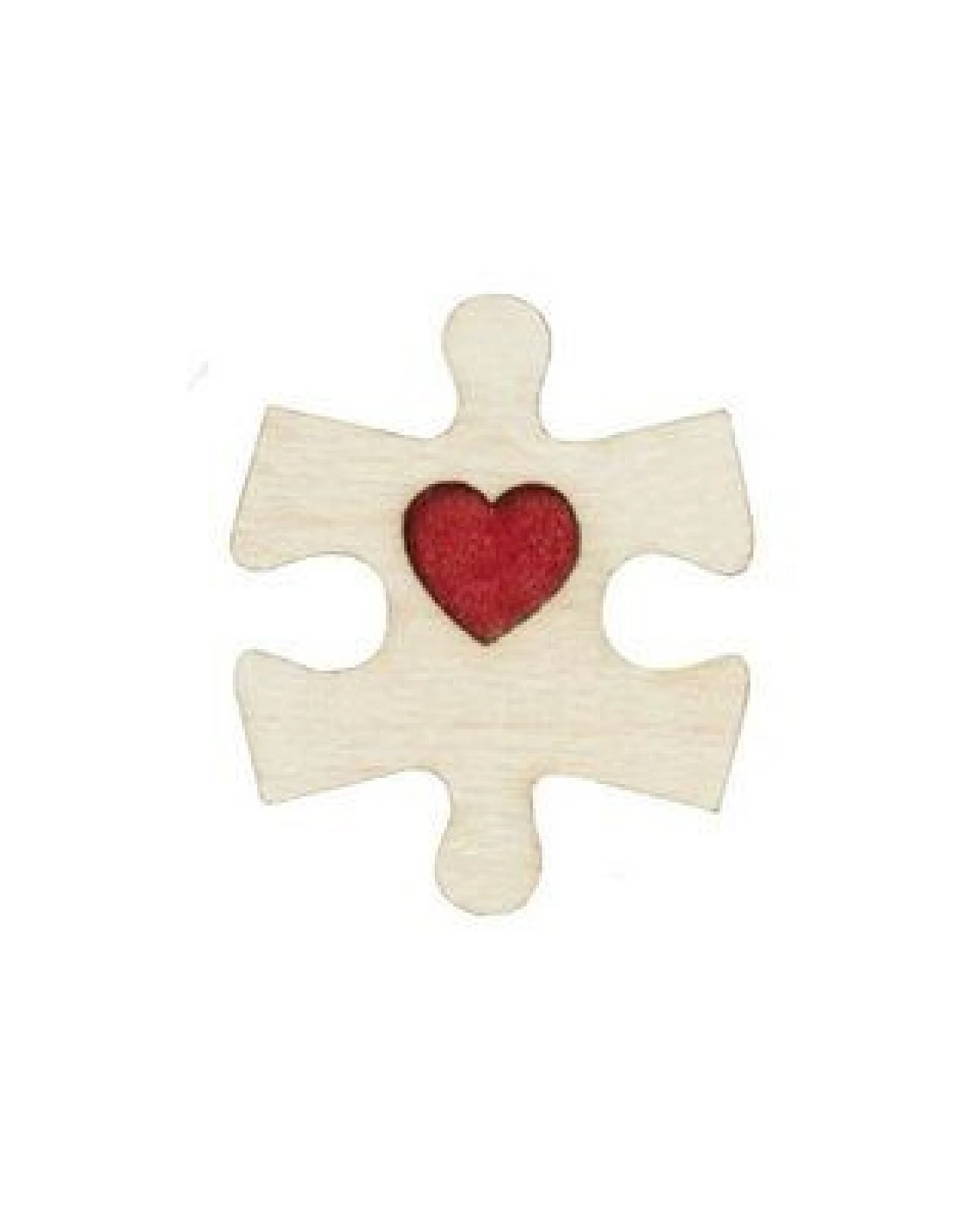 BeWooden Broschen aus Holz für Paare – Ansicht 2