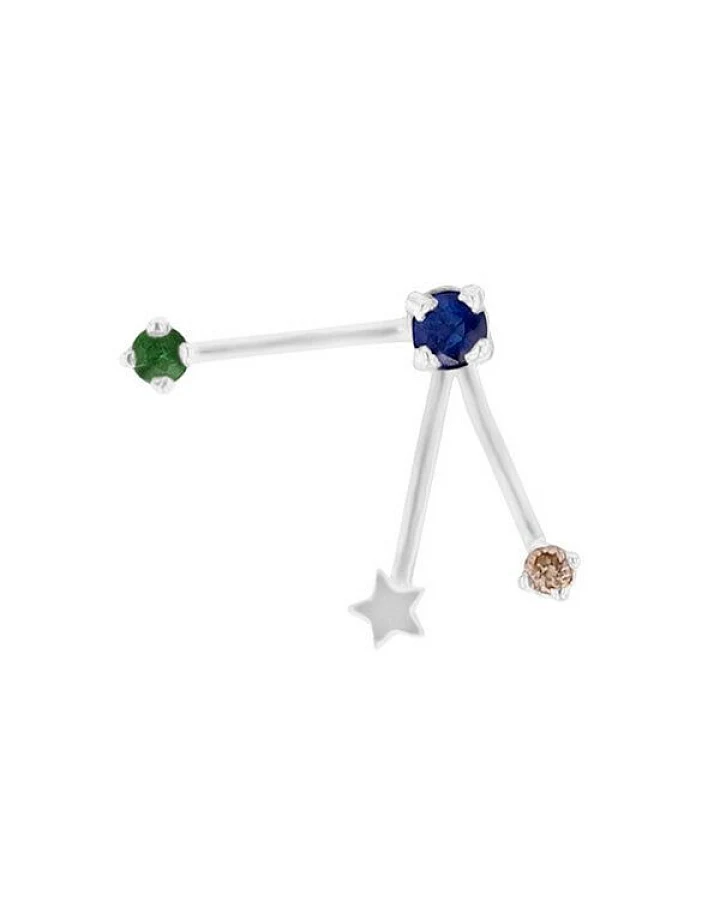 Eppi Goldener Ohrring mit Sternzeichen Taurus