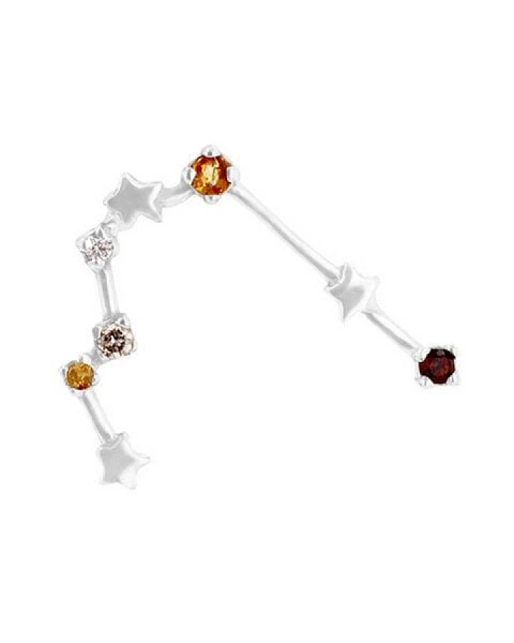 Eppi Goldener Ohrring mit Sternzeichen Gemini
