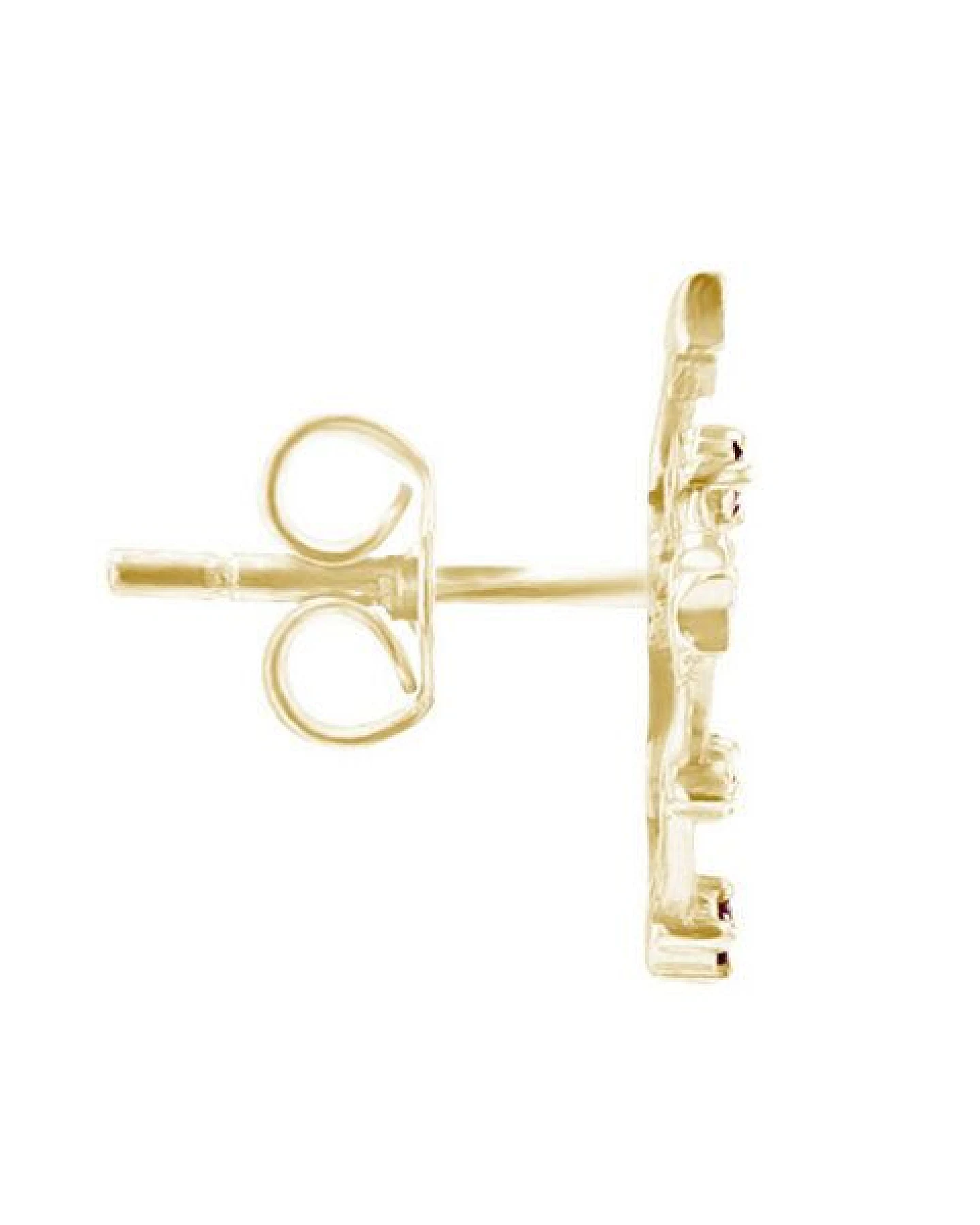 Eppi Goldener Ohrring mit Sternzeichen Leo – Ansicht 2