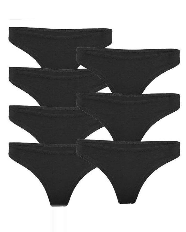 Frija Omina 7er Set Bio-String Pur uni