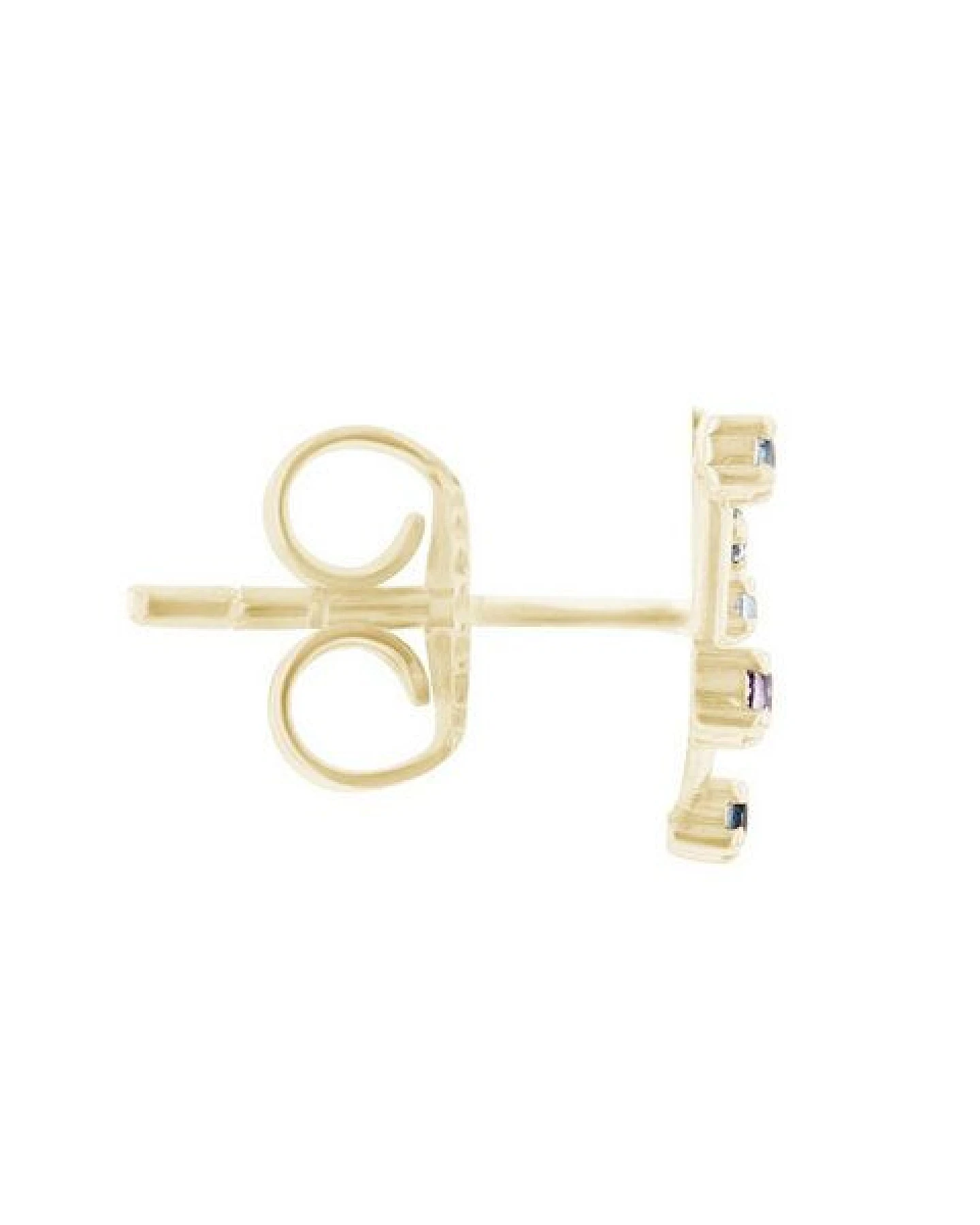 Eppi Goldener Ohrring mit Sternzeichen Scorpio – Ansicht 2