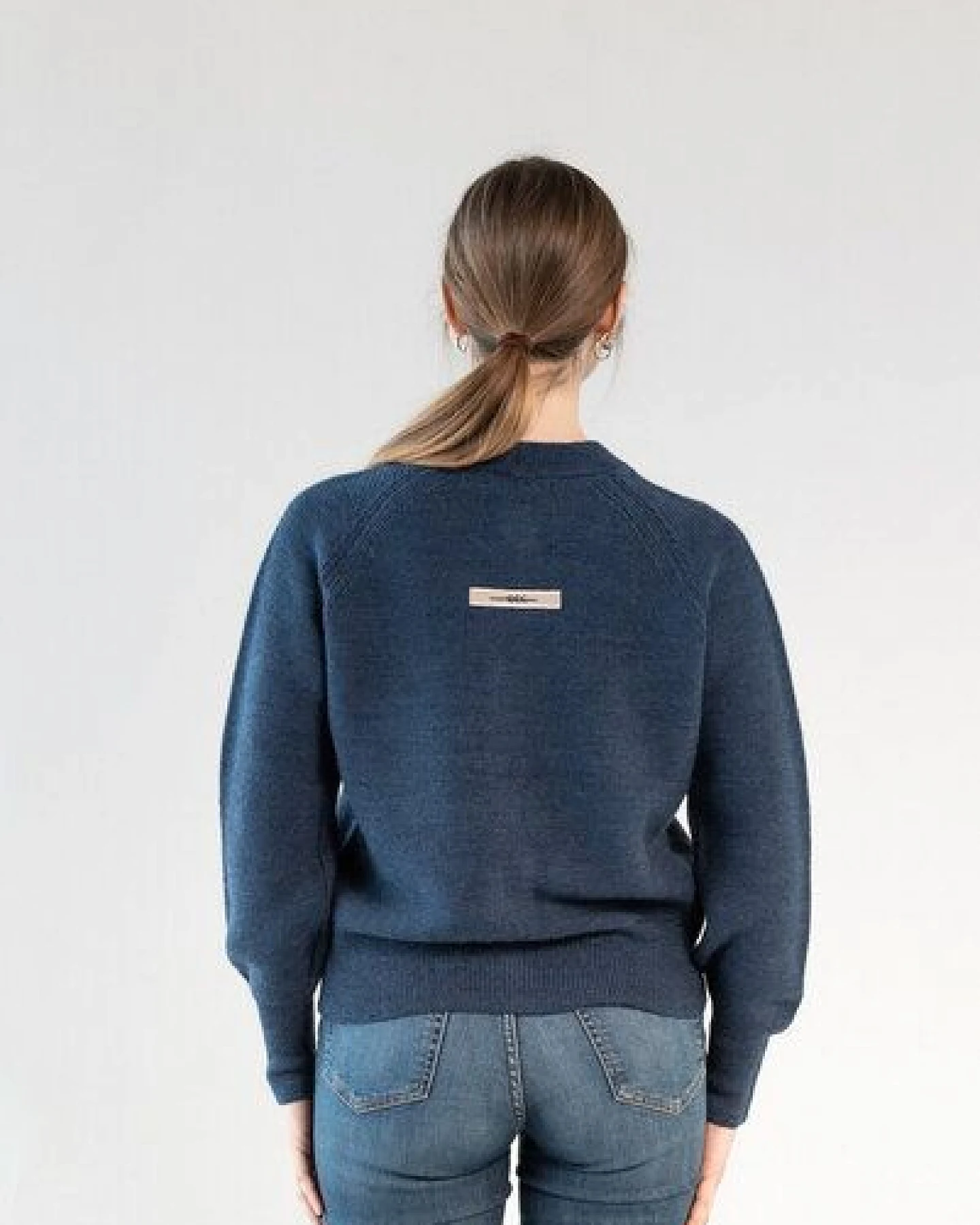 Grenz/gang Strick Cardigan ELEONORA_ Zero Waste aus Schurwolle (kbT) – Ansicht 4
