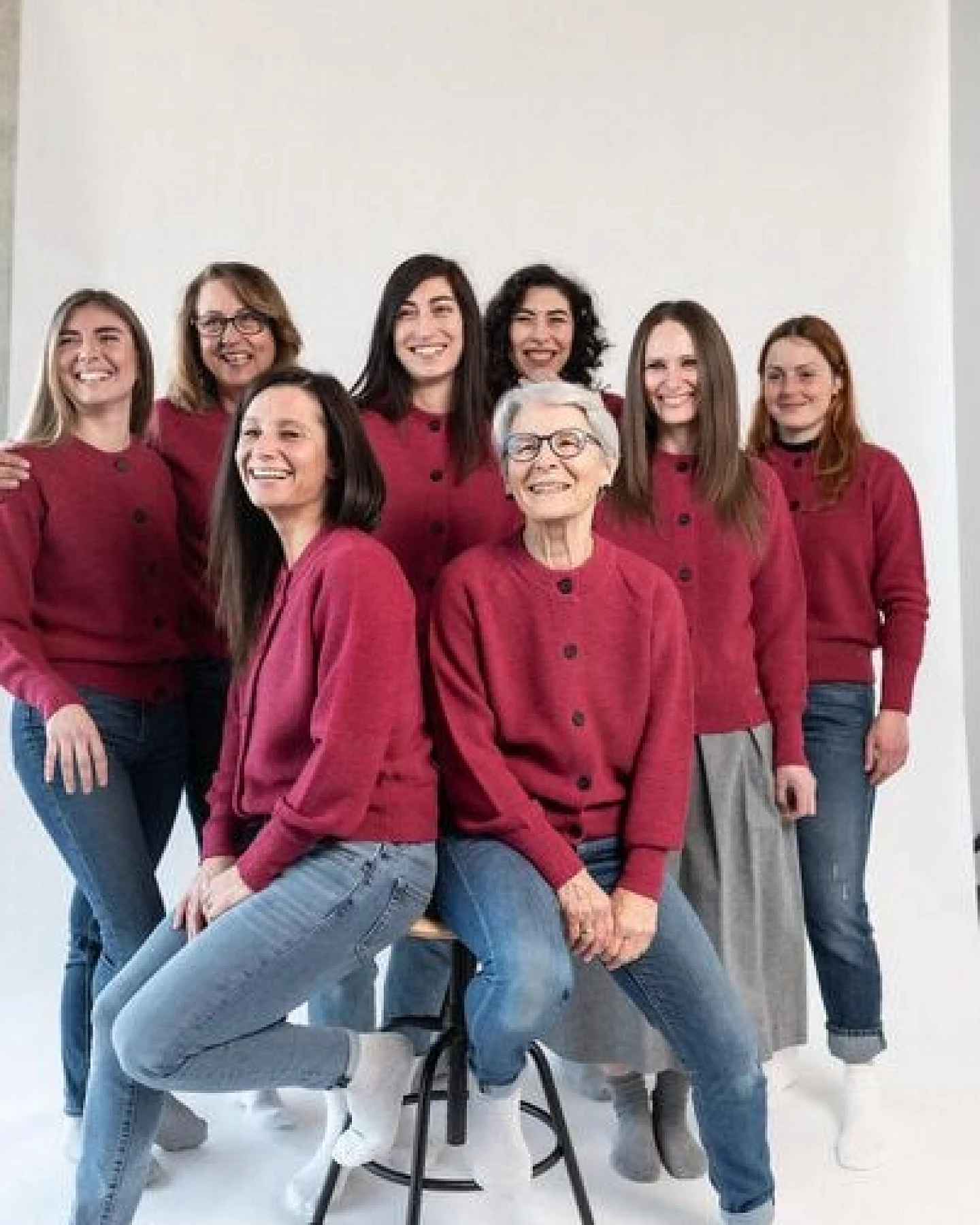 Grenz/gang Strick Cardigan ELEONORA_ Zero Waste aus Schurwolle (kbT) – Ansicht 4